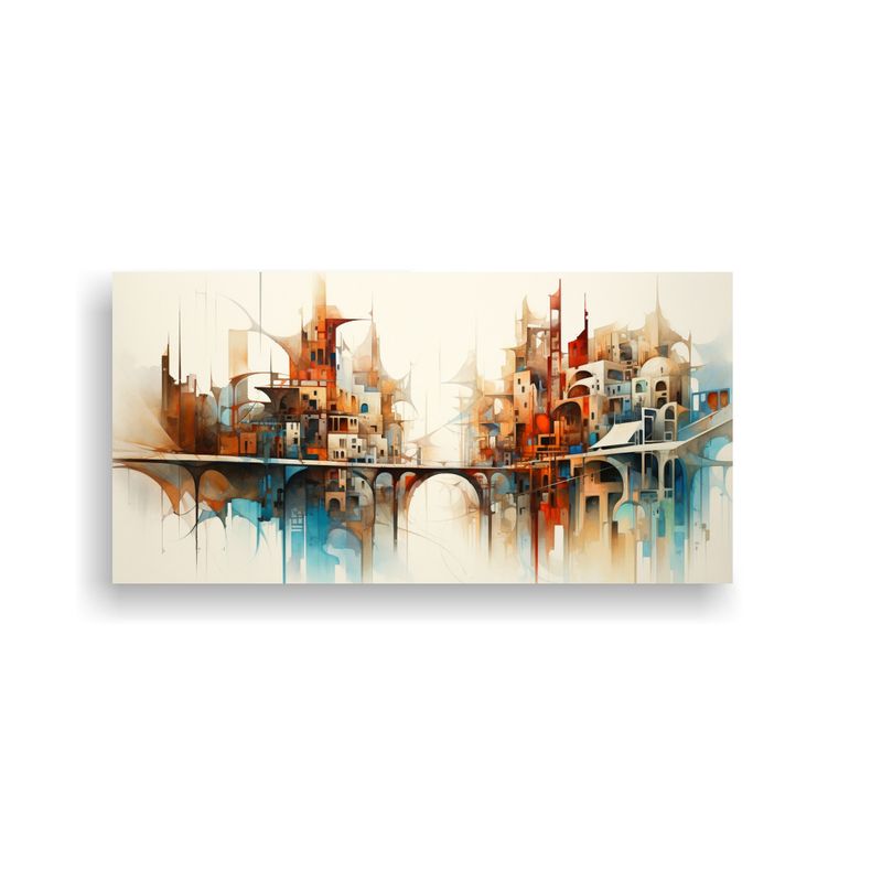 GENERICO - Pinturas Decorativas De Acuarelas Marinas 60x30 Cm