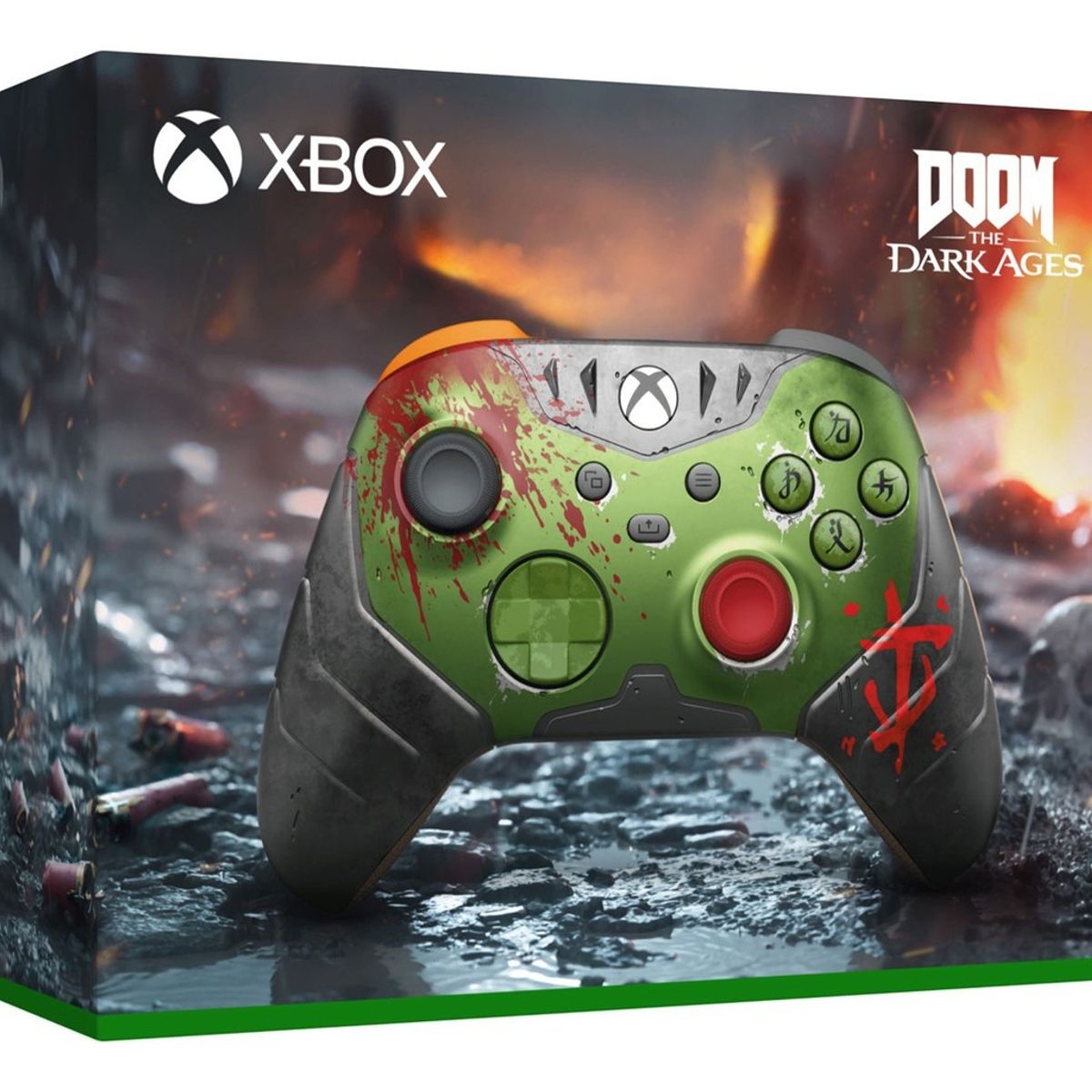 MICROSOFT - Xbox Wireless Controller Doom: The Dark Ages Le Color Verde