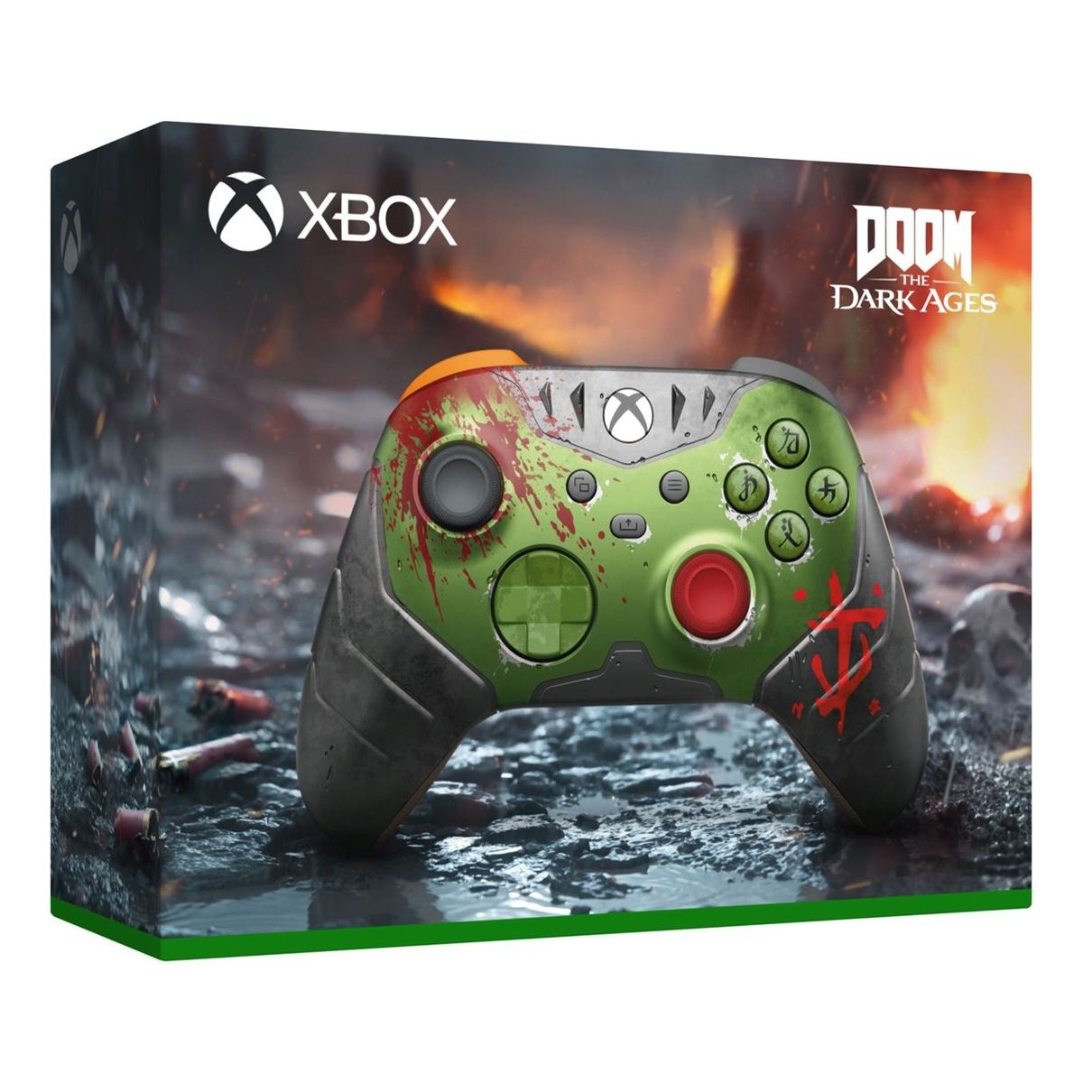 MICROSOFT - Xbox Wireless Controller Doom: The Dark Ages Le Color Verde