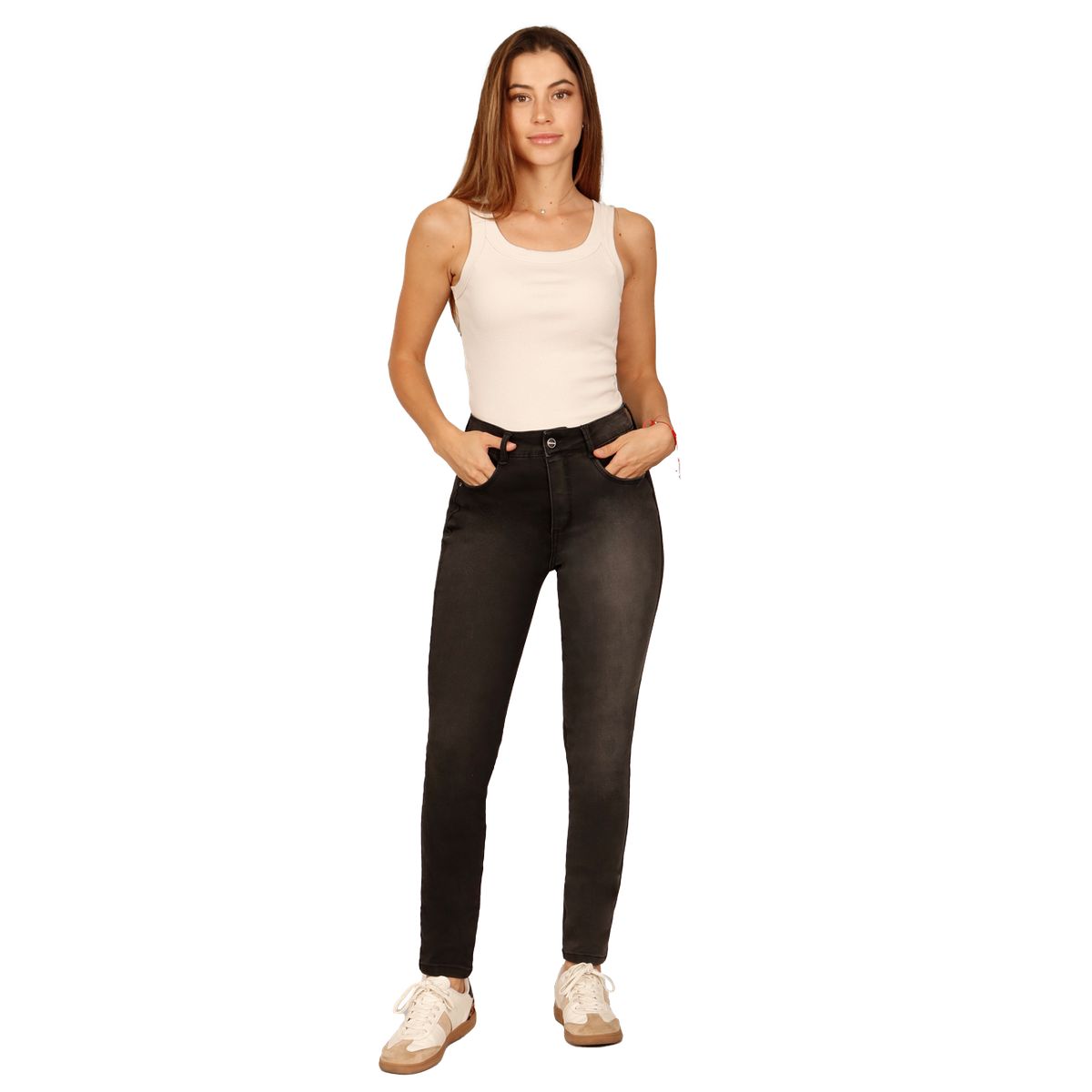 DIVINO JEANS - Jeans Tania IV Gris Divino Jeans