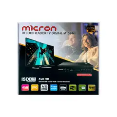MICRON - Decodificador Receptor Tv Digital Hd Isdb-t