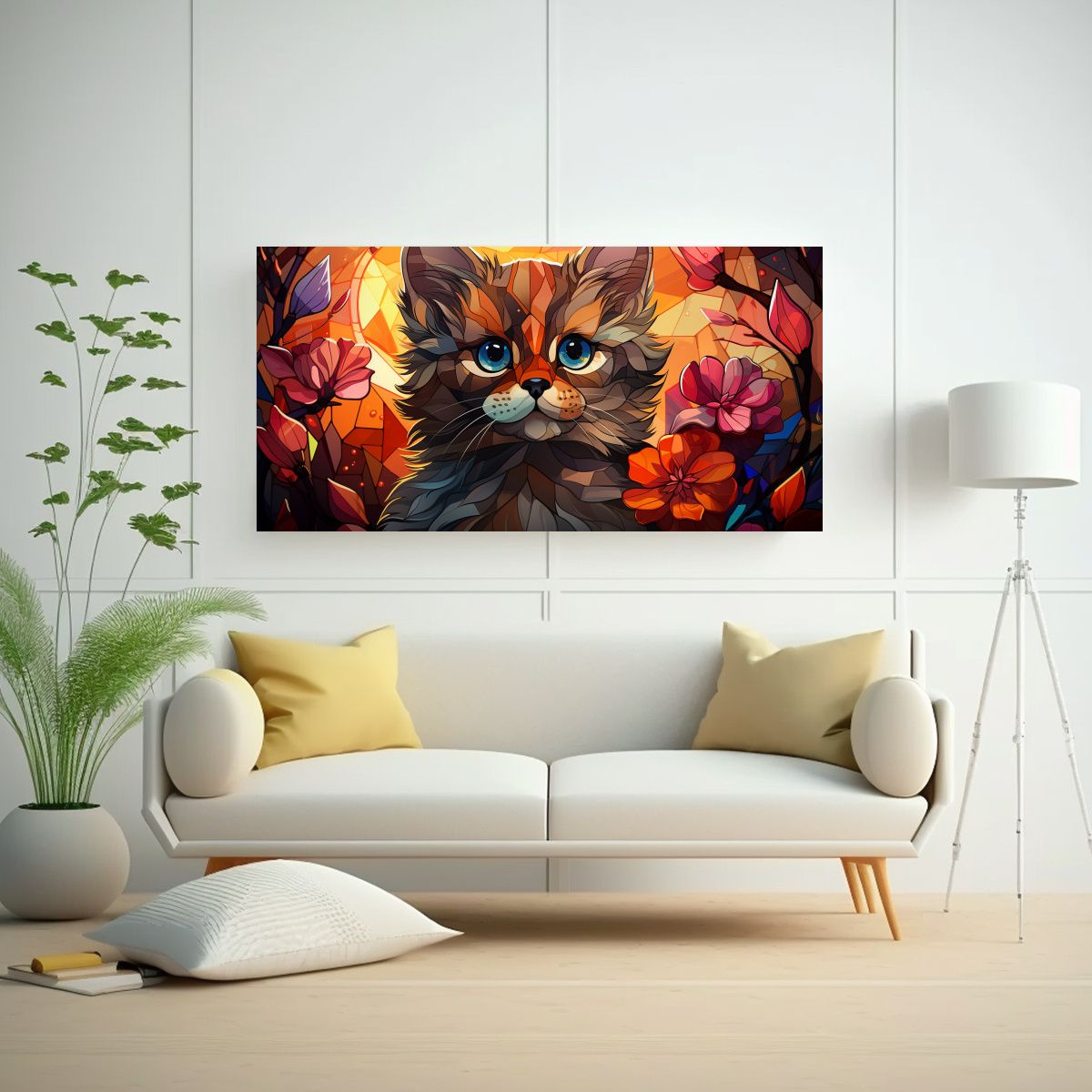 GENERICO - Pinturas Decorativas De Comedor Con Lindos 100x50 Cm