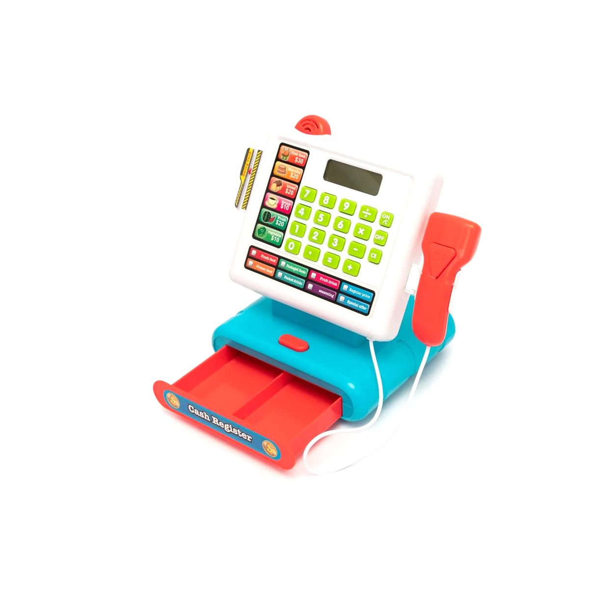 PUNTO STORE - Caja Registradora Juguete Con Luz y Sonido - PS