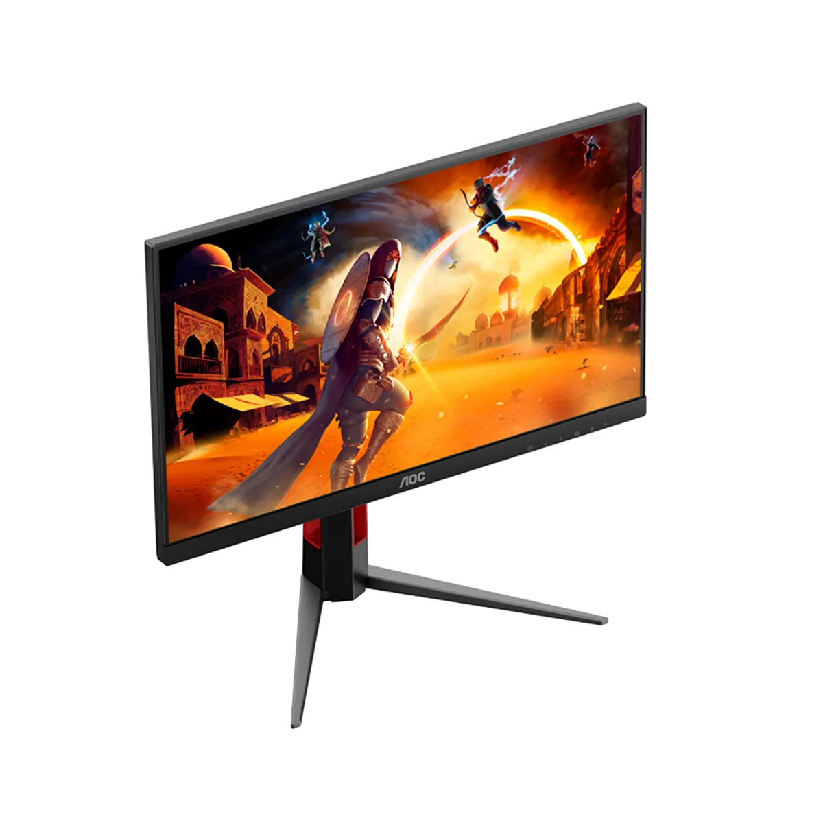 AOC - Monitor Gamer Pivot AOC 27G4 27 IPS Full HD 180Hz 1ms G-Sync HDR10