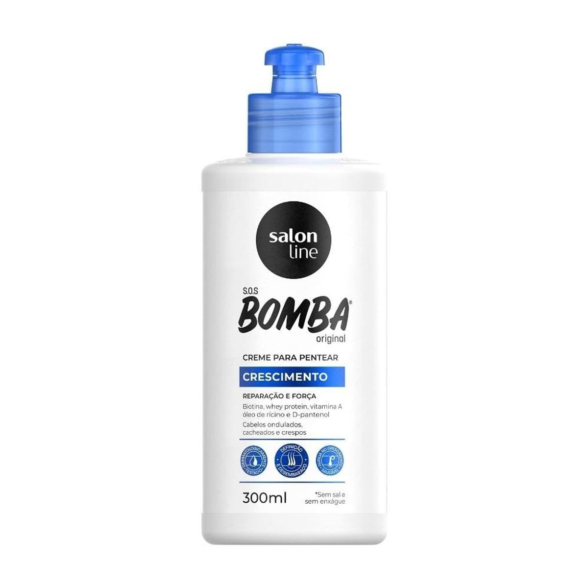 SALON LINE - CREMA DE PEINAR SOS BOMBA ORIGINAL 300 ML SALON LINE