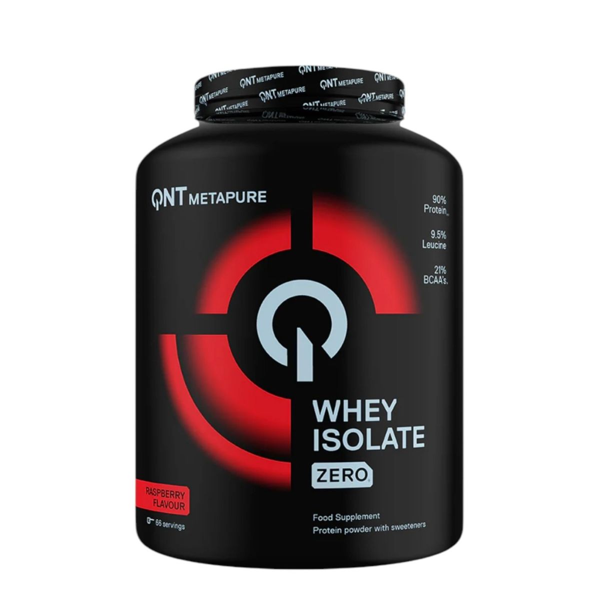 QNT - PROTEINA METAPURE ISO WHEY ZERO FRAMBUESA 2KG - QNT