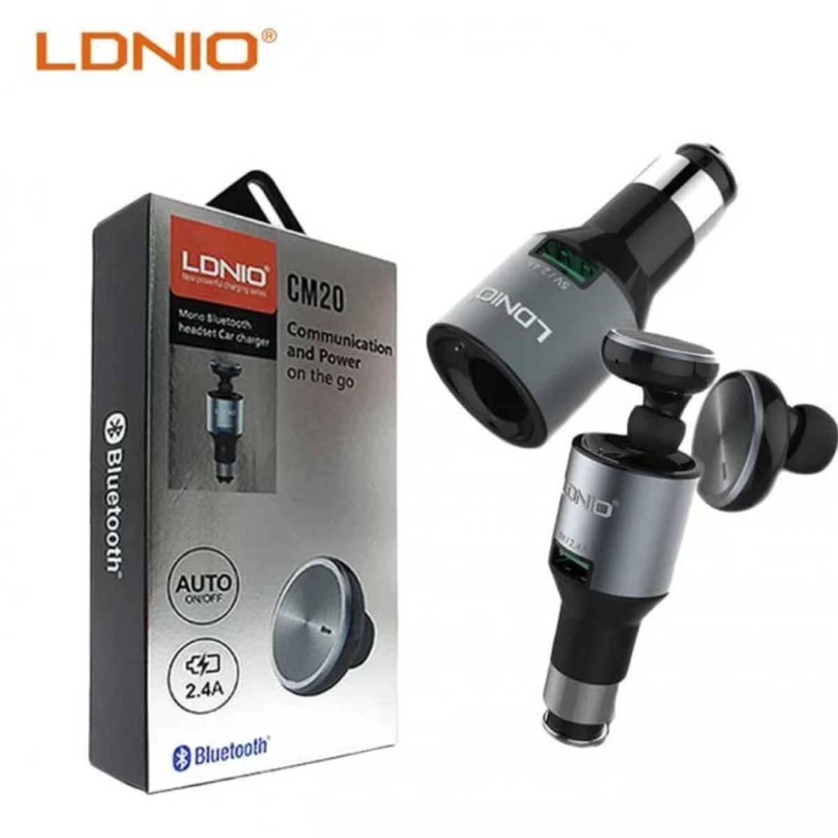 LDNIO - Cargador de Auto LDNIO CM20