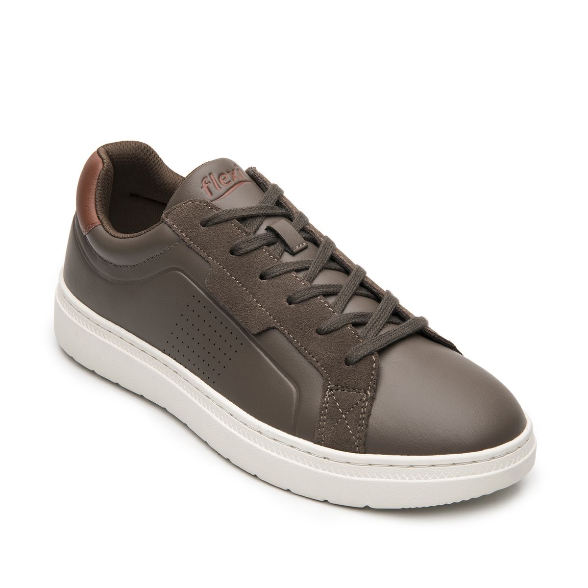 FLEXI - Zapatilla Hombre Apek 418306 Café Flexi