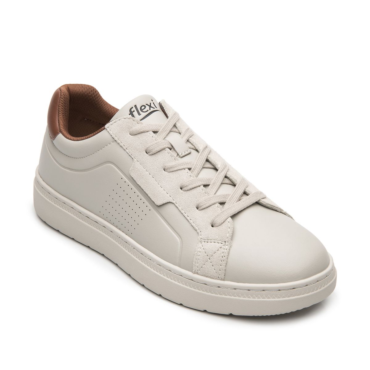 FLEXI - Zapatilla Hombre Apek 418306 Taupe Flexi