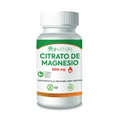 B NATURE - Citrato de Magnesio 800mg 90 Cápsulas