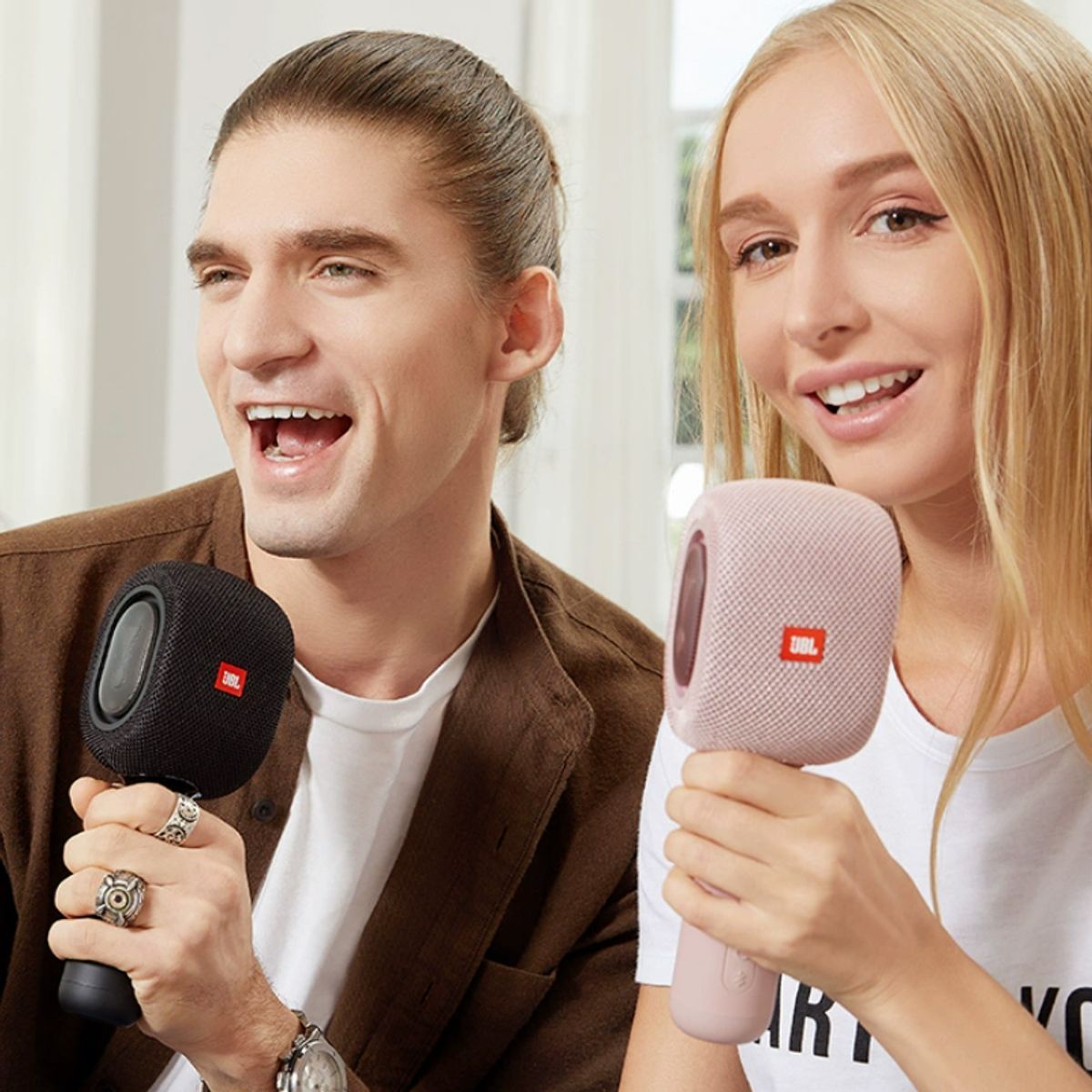 JBL - JBL KMC500 Altavoz simple con micrófono Bluetooth portátil Pink