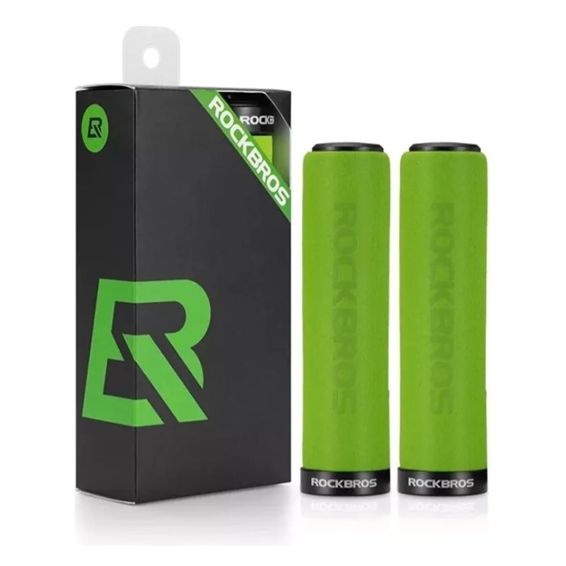 ROCKBROS - Puños Bicicleta Rockbros Con Lock Mtb Grips Empuñadura
