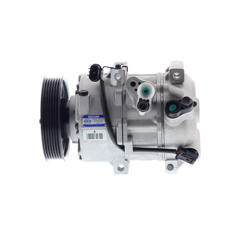 AMERICAN AIR - Compresor Ac DVE18 6PK 12V para KIA  DOOWON 977013T200