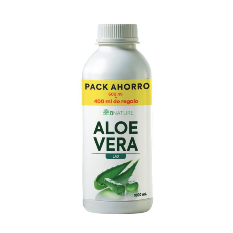 B NATURE - Aloe Vera LAX Suplemento en Gel 1 Litro  B NATURE