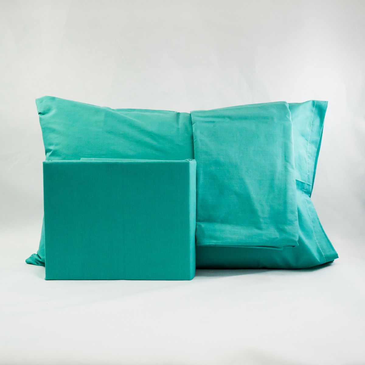 TEXTIL RANCO - Juego de Sábanas TURQUESA 144 Hilos 1,0 plazas - Basic Hotel