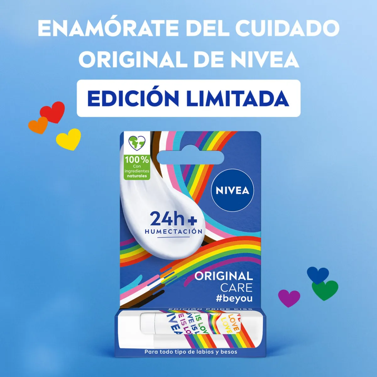 NIVEA - NIVEA Bálsamo Labial Edición Limitada Pride Kiss