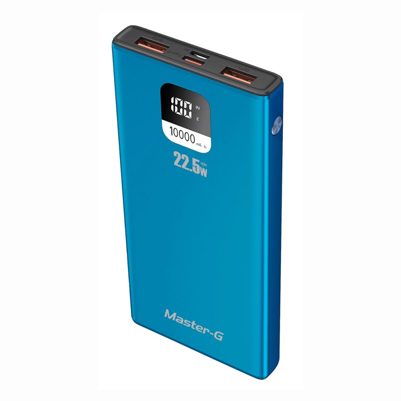 MASTER G - Master-G Batería Externa Power Bank 10000 Mah