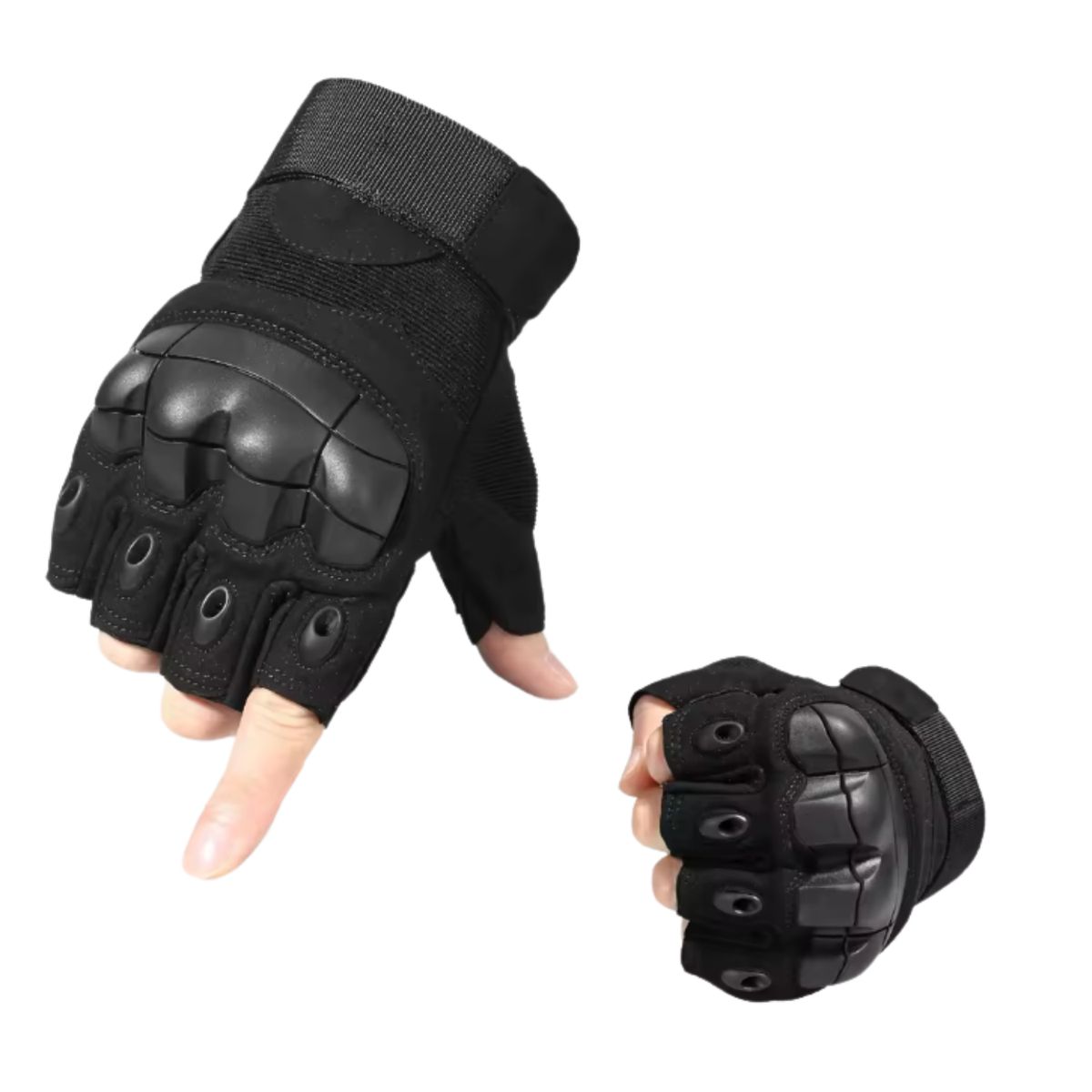 EKOL TACTICA MILITAR - Guante Corto Táctico Militar Moto Bicicleta Airsoft