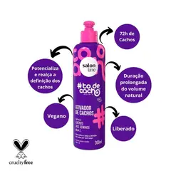 SALON LINE - TO DE CACHO ACTIVADOR CACHOS DOS SONHOS 300 ML