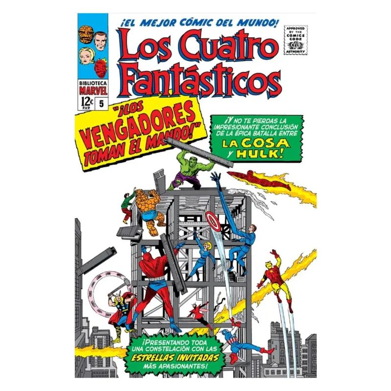 PANINI COMICS - Biblioteca Marvel - Los Cuatro Fantásticos N°5