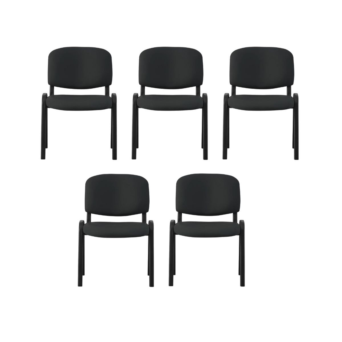 HOMEN - Silla De Visita Acolchada 5 Unidade