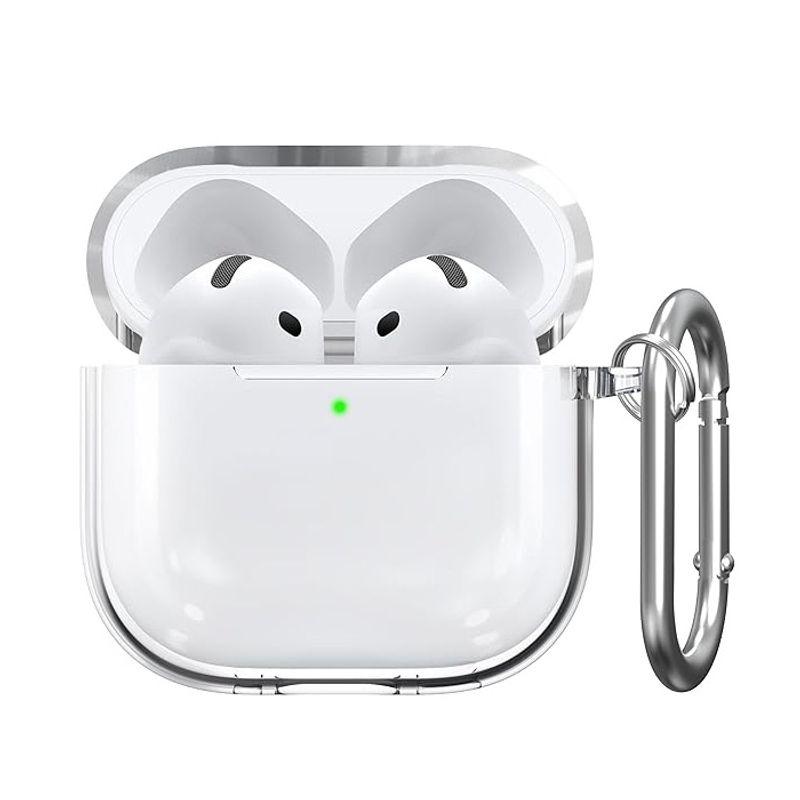 GENERICO - Carcasa Funda Transparente Para Airpods 4