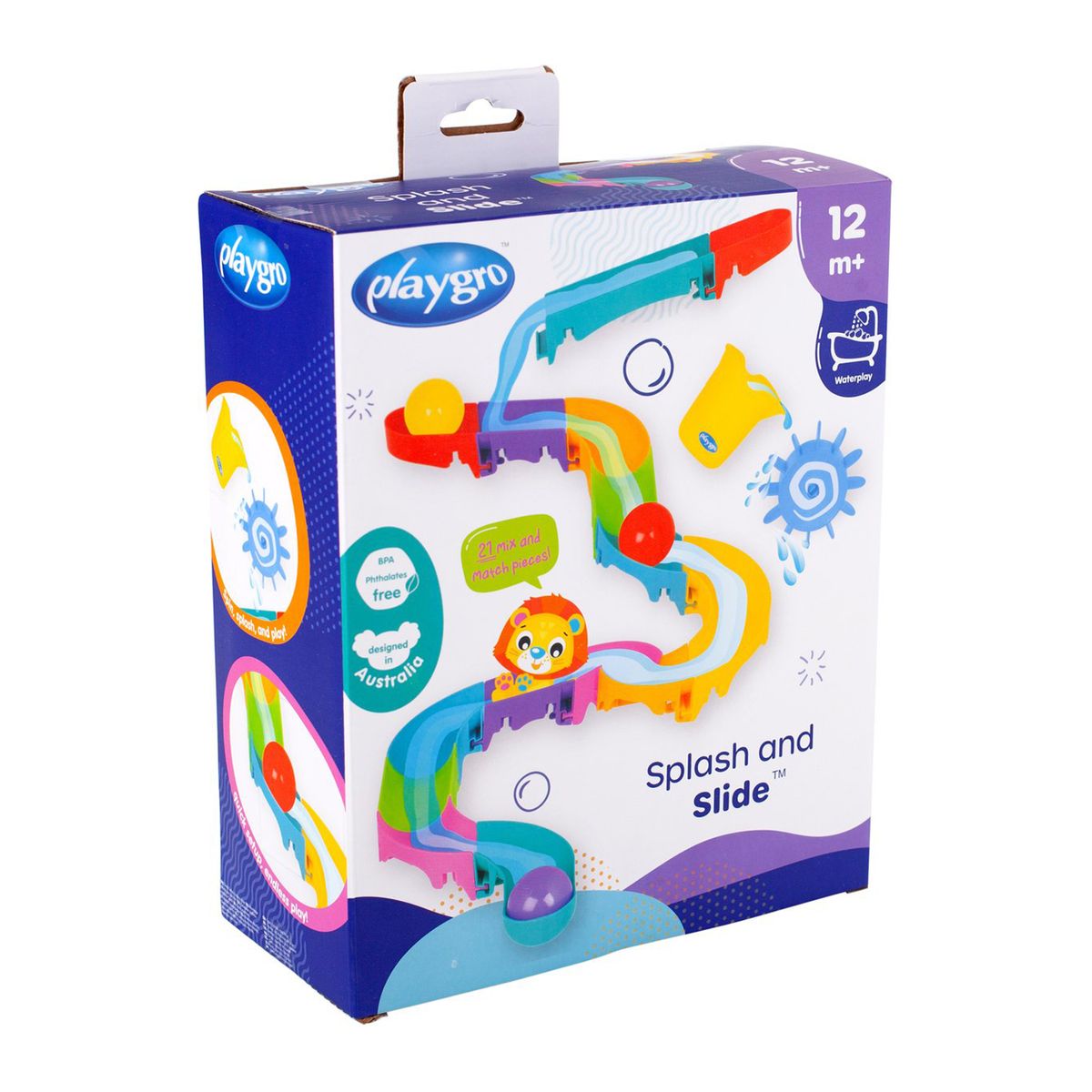 Juguete para el Baño Tobogán Agua Splash And Slide Playgro, marca PLAYGRO - Foto 2