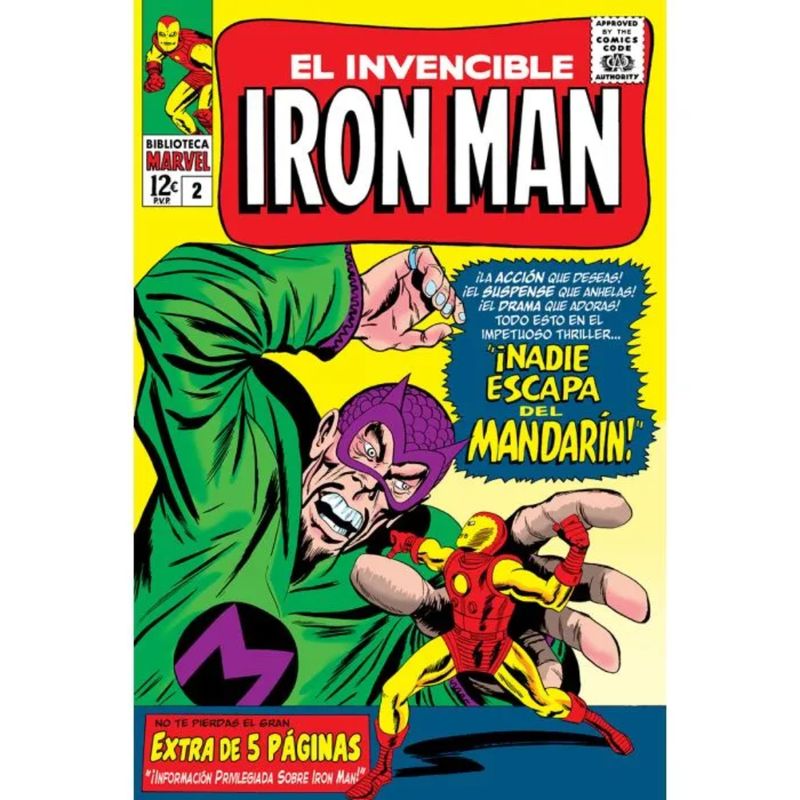 PANINI COMICS - Biblioteca Marvel - El Invencible Iron Man N°2