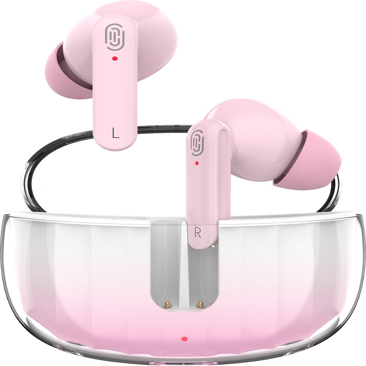 KBOD - Audífonos Bluetooth In Ear Para Teléfonos Kbod Tws C25 Rosa