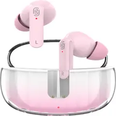 KBOD - Audífonos Bluetooth In Ear Para Teléfonos Tws C25 Rosa