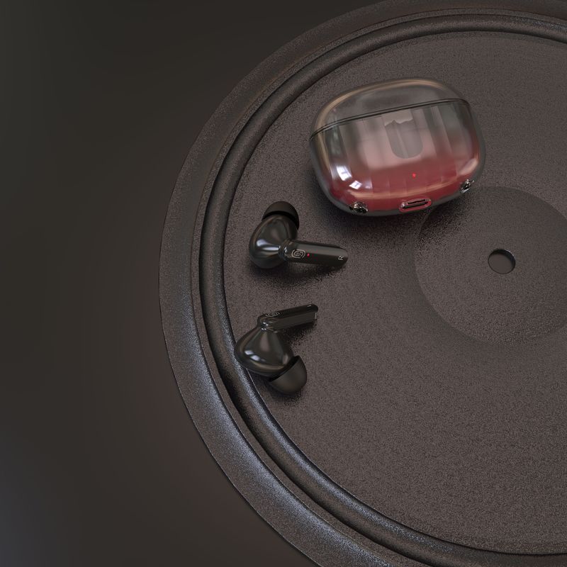 KBOD - Audífonos Bluetooth In Ear Para Teléfonos Kbod Tws C25 Negro