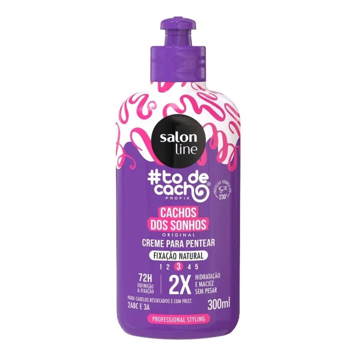 SALON LINE - TO DE CACHO CREMA DE PEINAR CACHOS DOS SONHOS 300 ML
