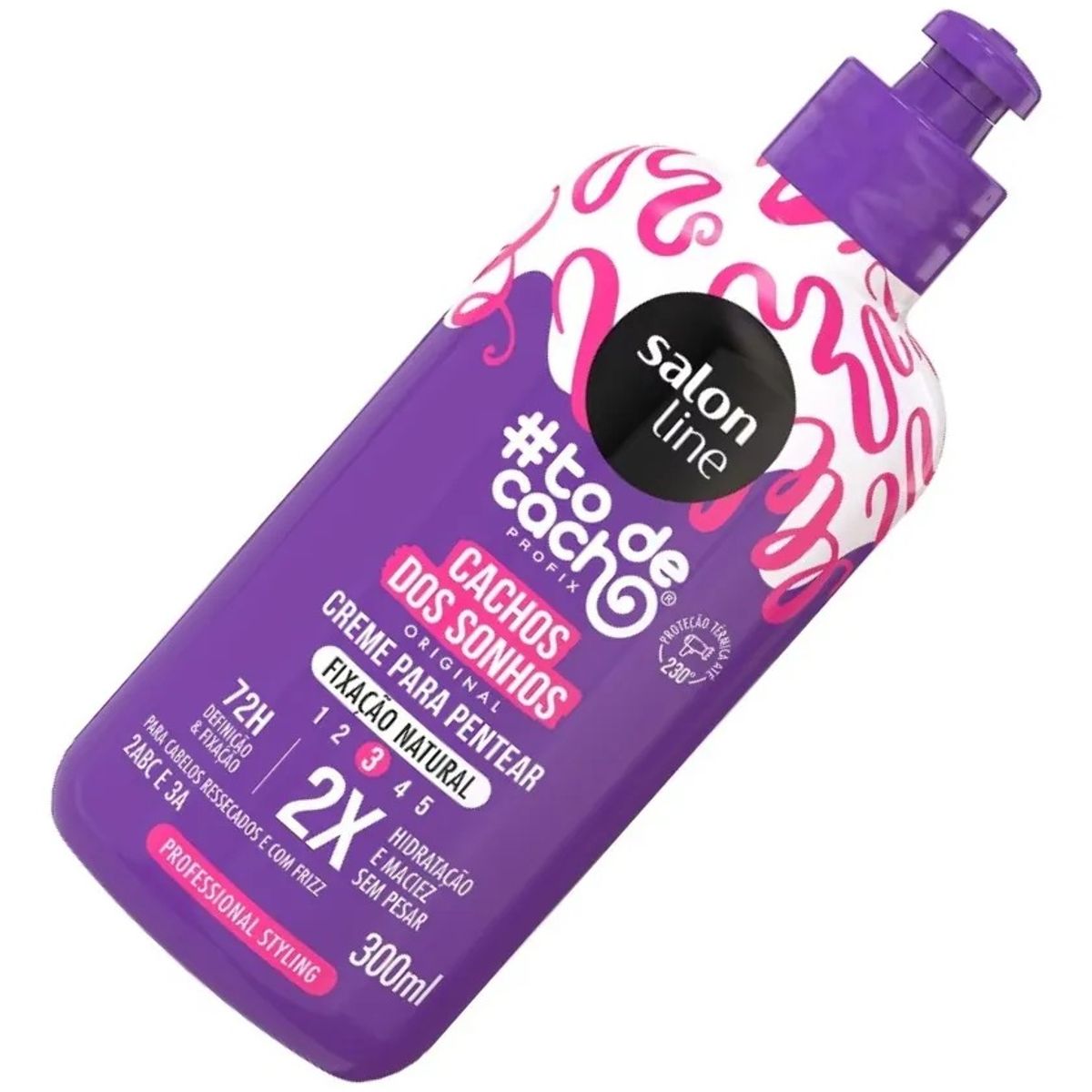 SALON LINE - TO DE CACHO CREMA DE PEINAR CACHOS DOS SONHOS 300 ML