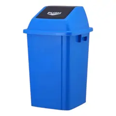 ALL CLEAN - Basurero 60 Lts Tapa Vaiven