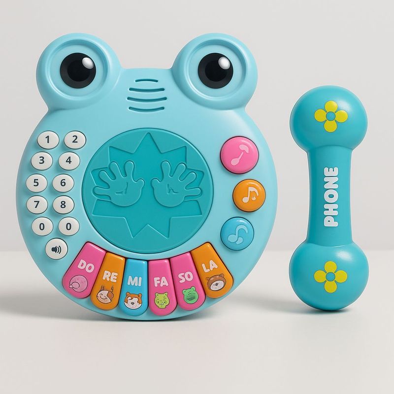 GENERICO - Celular Juguete Interactivo Para Bebés Con Sonidos Didáctico