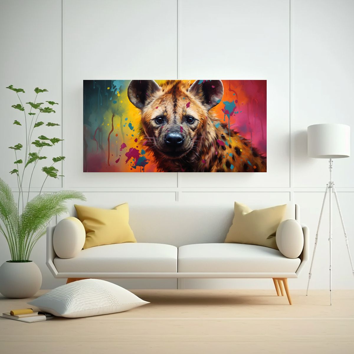 GENERICO - Pintura Al Estilo óleo Moderna Inspirada En Una 60x30 Cm