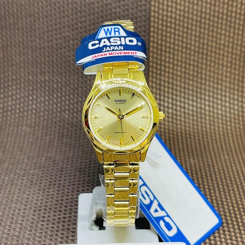 CASIO - RELOJ CASIO LTP1275G-9A MUJER METAL ANALOGO