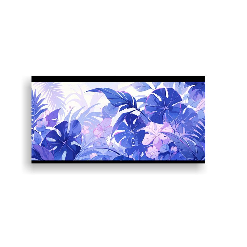 GENERICO - Lienzo De Tela Calidos Dormitorio Con Hojas De 60x30 Cm