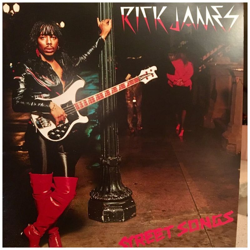 HITWAY MUSIC - RICK JAMES - STREET SONGS - VINILO