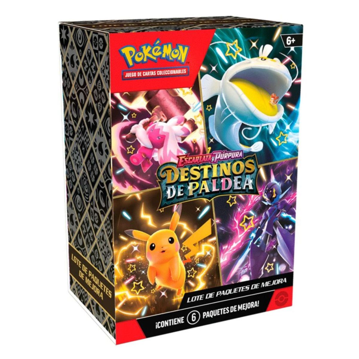 POKEMON - Cartas Pokemon Tcg Paldean Fates Booster Bundle 6 Sobres Español