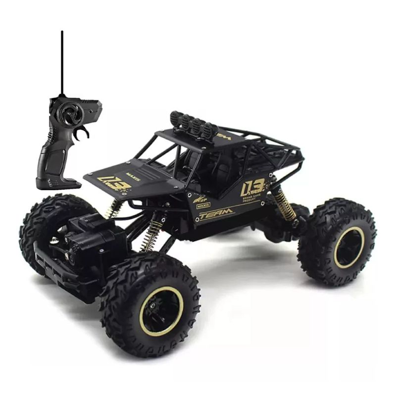 GENERICO - Auto 4x4 Rally Racing A Control Remoto Recargable Negro