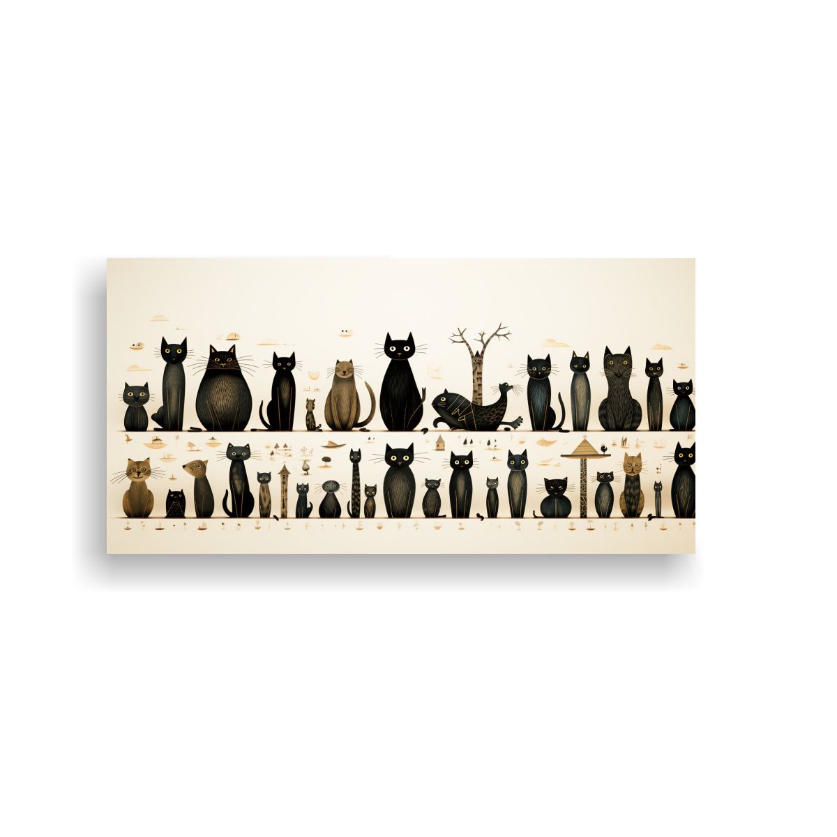 GENERICO - Cuadros Decorativos De Lienzo Con Inspiradora 80x40 Cm