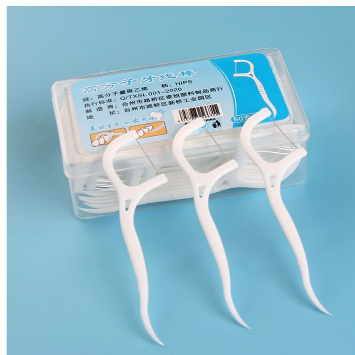 GENERICO - 50 Palitos De Hilo Dental Generica