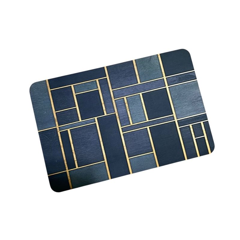 GENERICO - alfombras para baño bajada de bano super absorbente GEOMETRICA
