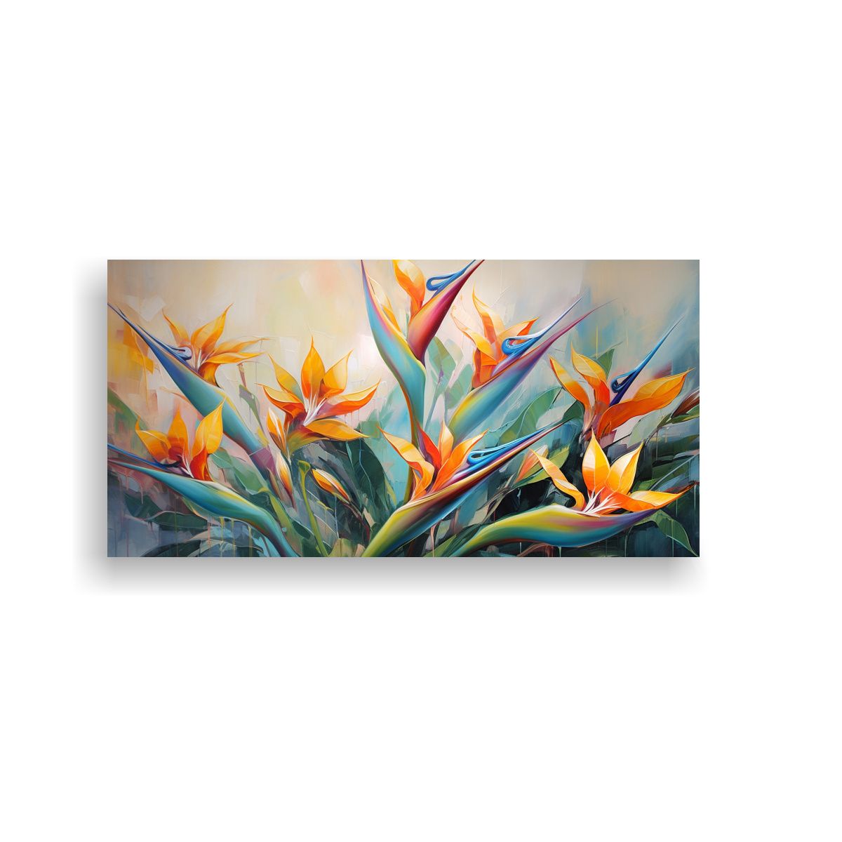 GENERICO - Pintura Abstracta De Alta Calidad De Una 100x50 Cm