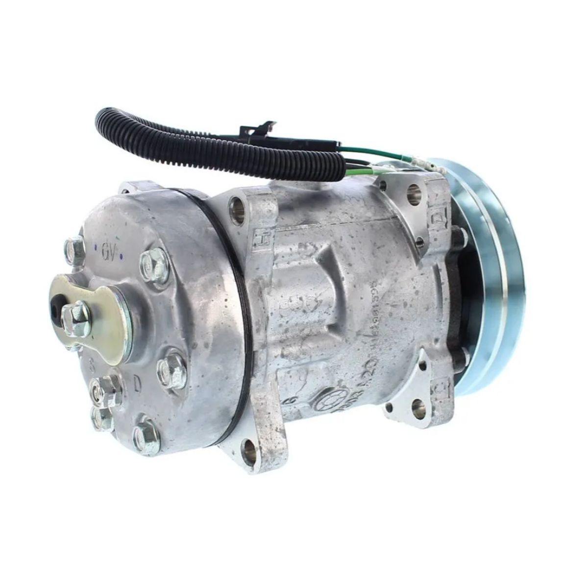 SANDEN - Compresor Ac SD7H15 2A 24V 132MM TAPA GV 4435 SANDEN