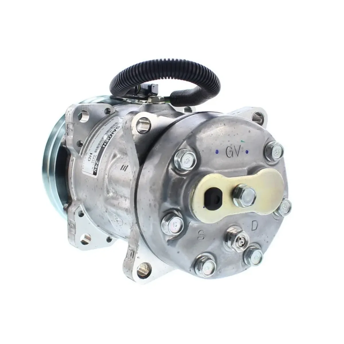 SANDEN - Compresor Ac SD7H15 2A 24V 132MM TAPA GV 4435 SANDEN