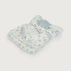 OPALINE - Manta de bebe azul 40637