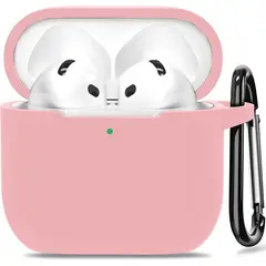 GENERICO - Funda Silicona Para Airpods 4 Rosado