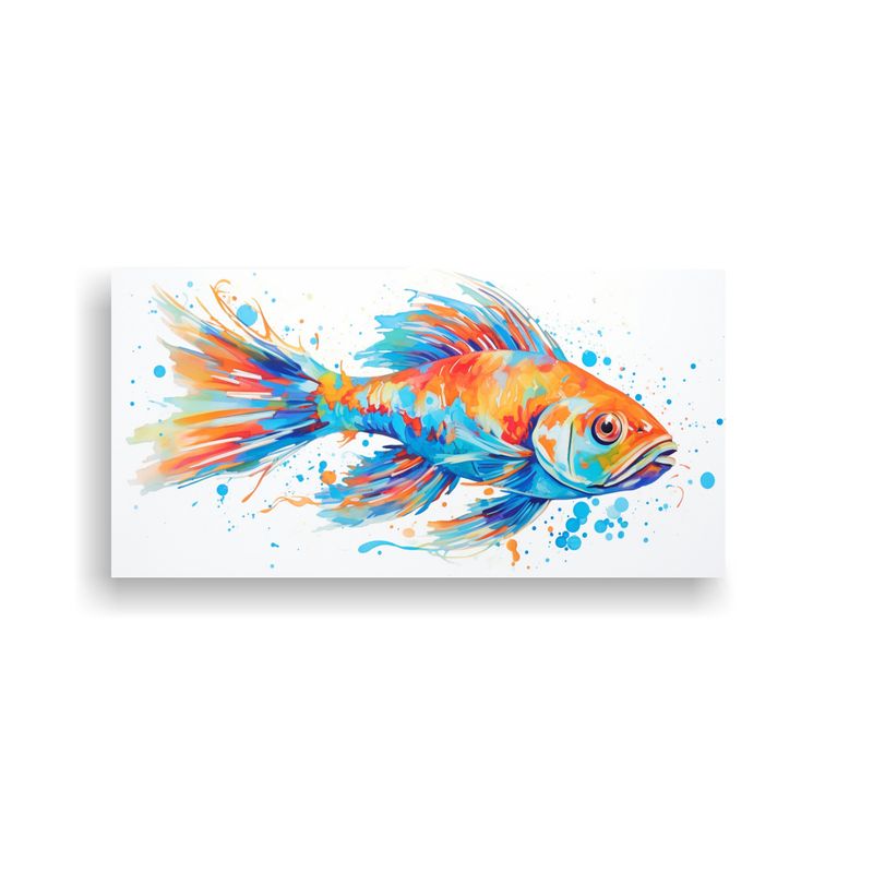 GENERICO - Pinturas Decorativas De Peces De Agua Salada En 60x30 Cm